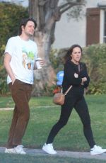 MOLLY SHANNON and Zach Woods Out in Los Angeles 01/18/2022