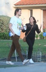 MOLLY SHANNON and Zach Woods Out in Los Angeles 01/18/2022