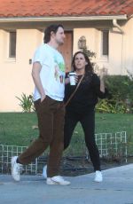MOLLY SHANNON and Zach Woods Out in Los Angeles 01/18/2022