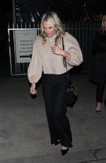 MOLLY SIMS Leaves Giorgio Baldi in Santa Monica 01/23/2022