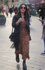 MYLEENE KLASS Arrives at Global Radio Studios in London 01/29/2022