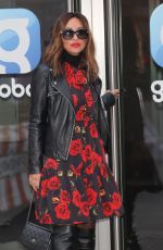 MYLEENE KLASS Leaves Smooth Radio Studios in London 01/15/2022