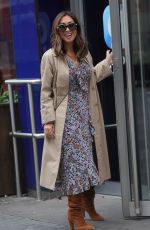 MYLEENE KLASS Leaves Smooth Radio Studios in London 01/21/2022
