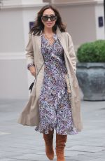 MYLEENE KLASS Leaves Smooth Radio Studios in London 01/21/2022