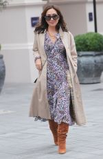 MYLEENE KLASS Leaves Smooth Radio Studios in London 01/21/2022