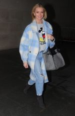 NADIYA BYCHKOVA in Ripped Denim Out in London 01/04/2022