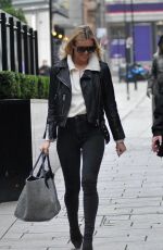 NADIYA BYCHKOVA Leaves Dakota Hotel in Leeds 01/25/2022
