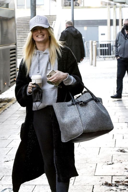 NADIYA BYCHKOVA Leaves Her Hotel in Birmingham 01/17/2022