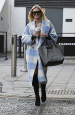 NADIYA BYCHKOVA Leaves Her Hotel in Birmingham 01/20/2022