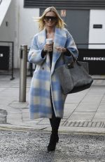 NADIYA BYCHKOVA Leaves Her Hotel in Birmingham 01/20/2022