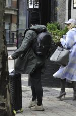 NADIYA BYCHKOVA Leaves Her Hotel in Leeds 01/26/2022