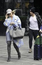 NADIYA BYCHKOVA Leaves Her Hotel in Leeds 01/26/2022