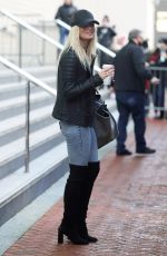 NADIYA BYCHKOVA Leaves Her Hotel in Manchester 01/30/2022