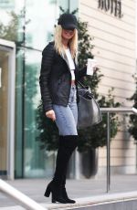 NADIYA BYCHKOVA Leaves Her Hotel in Manchester 01/30/2022