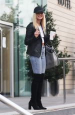 NADIYA BYCHKOVA Leaves Her Hotel in Manchester 01/30/2022