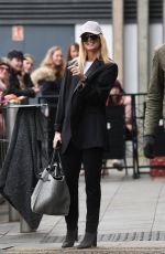 NADIYA BYCHKOVA Out for Coffee at Starbucks in Bromley 01/21/2022