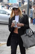 NADIYA BYCHKOVA Out for Coffee at Starbucks in Bromley 01/21/2022