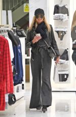 NADIYA BYCHKOVA Out Shopping in Birmingham 01/21/2022