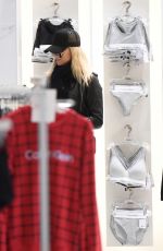 NADIYA BYCHKOVA Out Shopping in Birmingham 01/21/2022