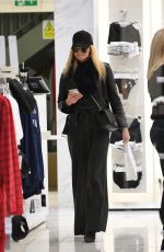 NADIYA BYCHKOVA Out Shopping in Birmingham 01/21/2022