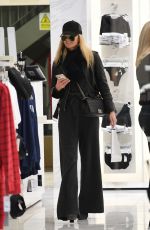 NADIYA BYCHKOVA Out Shopping in Birmingham 01/21/2022