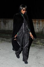 NAOMI CAMPBELL Night Out in Los Angeles 01/16/2022