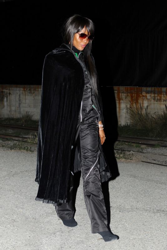 NAOMI CAMPBELL Night Out in Los Angeles 01/16/2022
