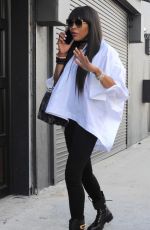 NAOMI CAMPBELL Out and About in Los Angeles 01/16/2022