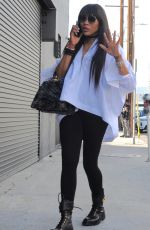 NAOMI CAMPBELL Out and About in Los Angeles 01/16/2022