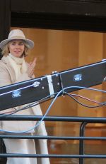 NAOMI WATTS on the Set of The Watcher in New York 01/26/2022