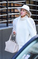 NAOMI WATTS on the Set of Upcoming Netflix Horror Series The Watcher in New York 01/26/2022