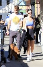 NATALIE JOY Shopping at Farmers Market in Los Angeles 01/23/2022