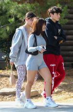 NESSA BARRETT and SABRINA QUESADA at Dogpound Gym in West Hollywoos 01/14/2022