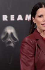 NEVE CAMPBELL at Scream Premiere in Los Angeles 01/07/2022