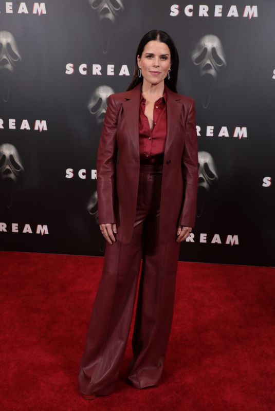 NEVE CAMPBELL at Scream Premiere in Los Angeles 01/07/2022