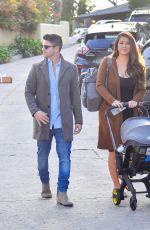NIA SANCHEZ and Daniel Booko Arrives at Stassie Schroeder