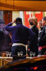 NICOLA PELTZ and Brooklyn Beckham at Blue Ribbon Sushi in New York 01/15/2022