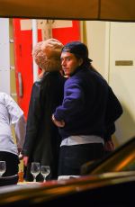 NICOLA PELTZ and Brooklyn Beckham at Blue Ribbon Sushi in New York 01/15/2022