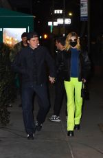 NICOLA PELTZ and Brooklyn Beckham Night Out in New York 01/16/2022