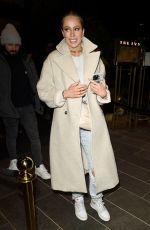 OLIVIA ATTWOOD Leaves The Ivy Restaurant in Manchester 01/22/2022