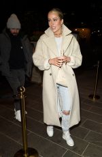 OLIVIA ATTWOOD Leaves The Ivy Restaurant in Manchester 01/22/2022