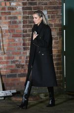 OLIVIA ATTWOOD on the Set of New Documentary Sex Industry 2022 for ITV2 in Bromley 01/17/2022