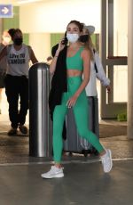 OLIVIA CULPO in Tights Arrives at LAX Airport in Los Angeles 01/18/2022