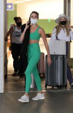 OLIVIA CULPO in Tights Arrives at LAX Airport in Los Angeles 01/18/2022