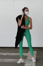 OLIVIA CULPO in Tights Arrives at LAX Airport in Los Angeles 01/18/2022
