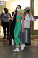 OLIVIA CULPO in Tights Arrives at LAX Airport in Los Angeles 01/18/2022