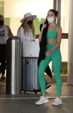 OLIVIA CULPO in Tights Arrives at LAX Airport in Los Angeles 01/18/2022