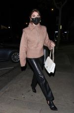OLIVIA JADE GIANNULLI Out for Dinner at Craig