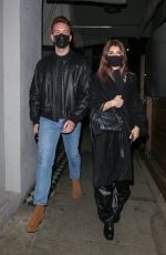OLIVIA JADE GIANNULLI Out with a Mystery Man in West Hollywood 01/26/2022