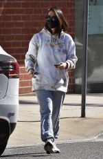 OLIVIA MUNN Out and About in Los Angeles 01/26/2022